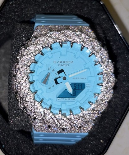 Iced out vvs moissanite - vvs, casio